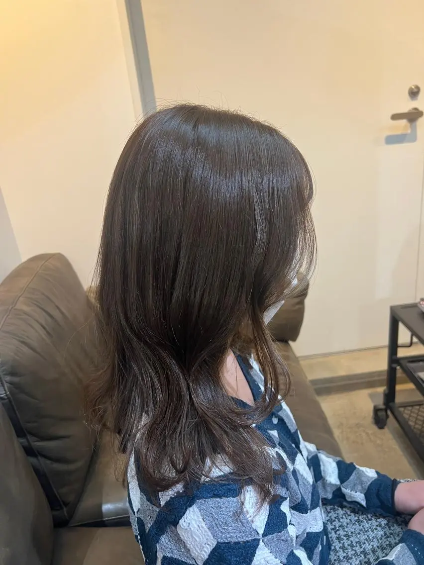 セミロング beleefric 🩵チセのヘアスタイル