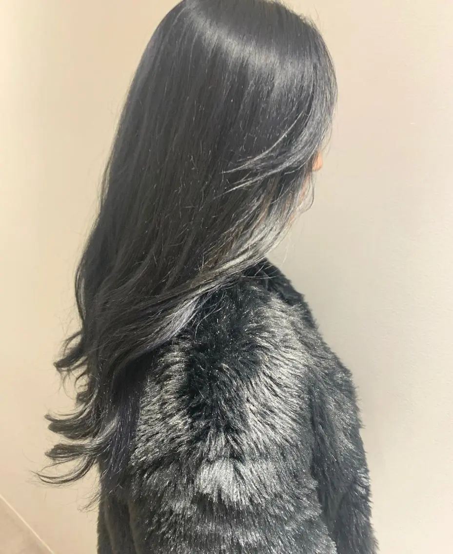 ロング カラー ヘアアレンジ 憧れの艶ハイトーンへ 🌙サイダサキのヘアスタイル