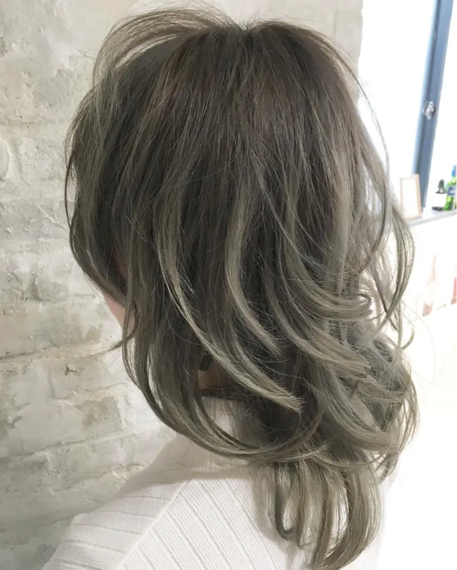 ミディアム ヘアカラー トリートメント ヘッドスパ Calenda/ パーソナル美髪サロンのヘアスタイル