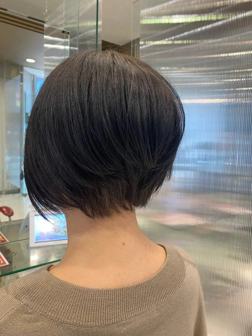 ショート 縮毛矯正/レイヤー 💫AOI💫のヘアスタイル