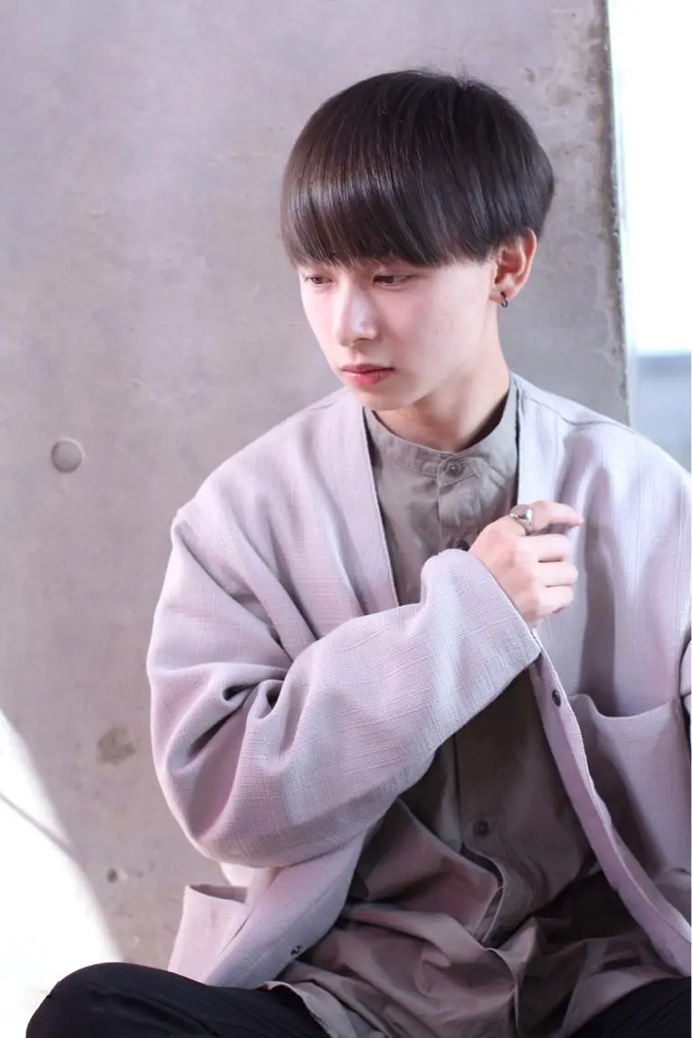 メンズ マッシュ カット 縮毛矯正 トリートメント ヘアセット 【メンズ特化】 ムネカタ アキトのヘアスタイル