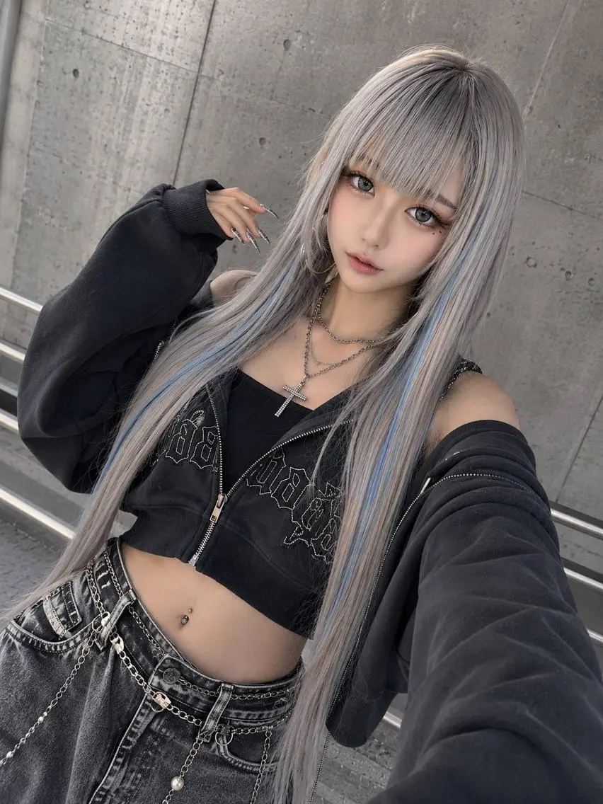 ロング ギャル×エクステ 大阪/梅田のヘアスタイル