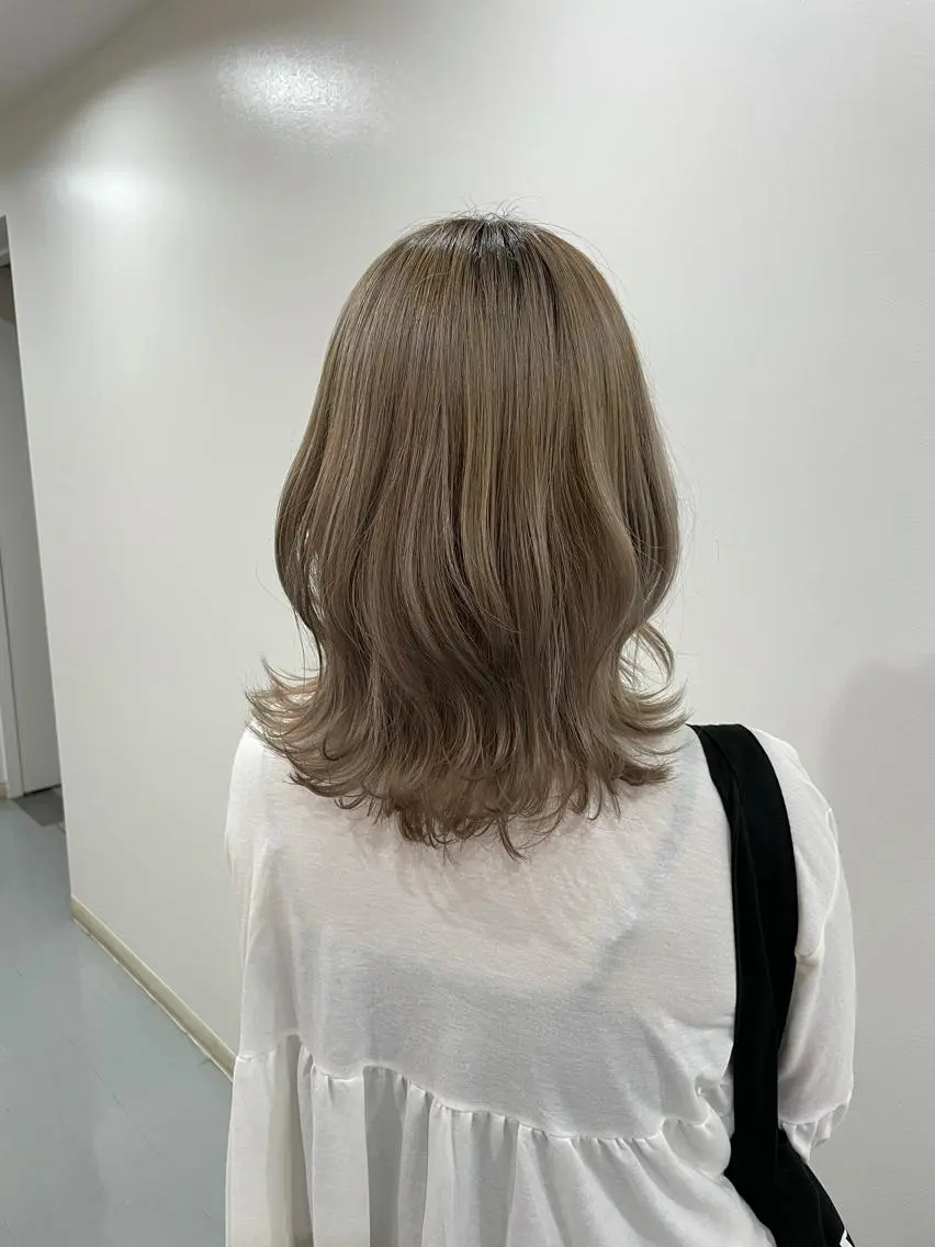 ミディアム キッズ akane .のヘアスタイル