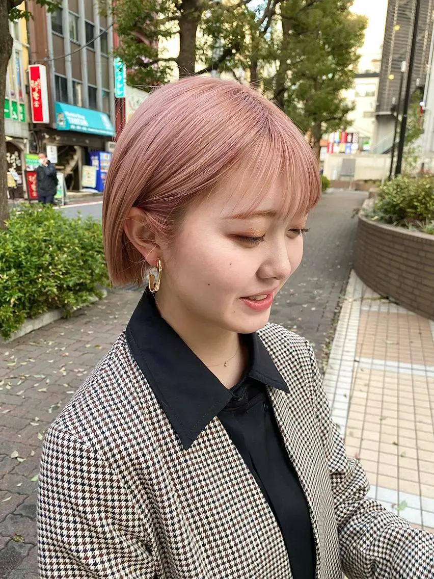 ショート カラー カット ヘアカラー トリートメント 💎透明感カラー 松本ミキ💎のその他イメージ