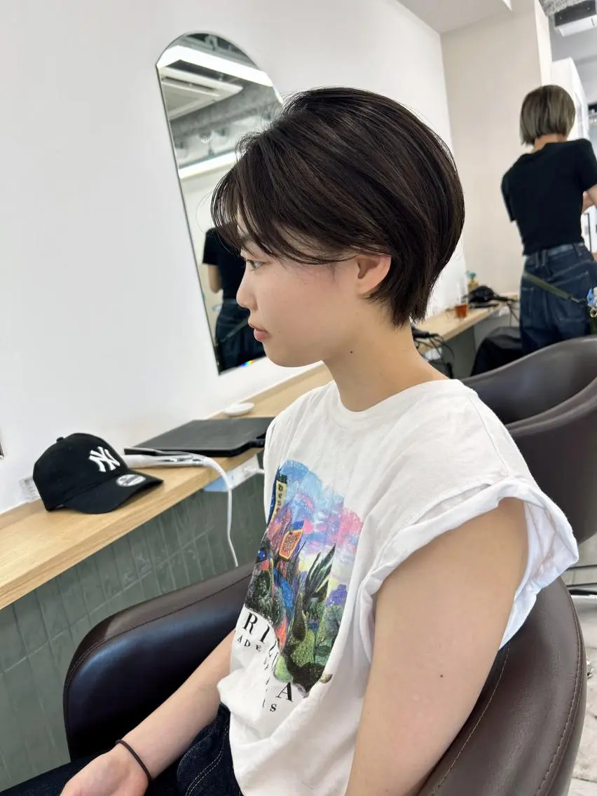 ショート カラー ヘアアレンジ カット ヘアカラー トリートメント 【代表】 たき〜のヘアスタイル