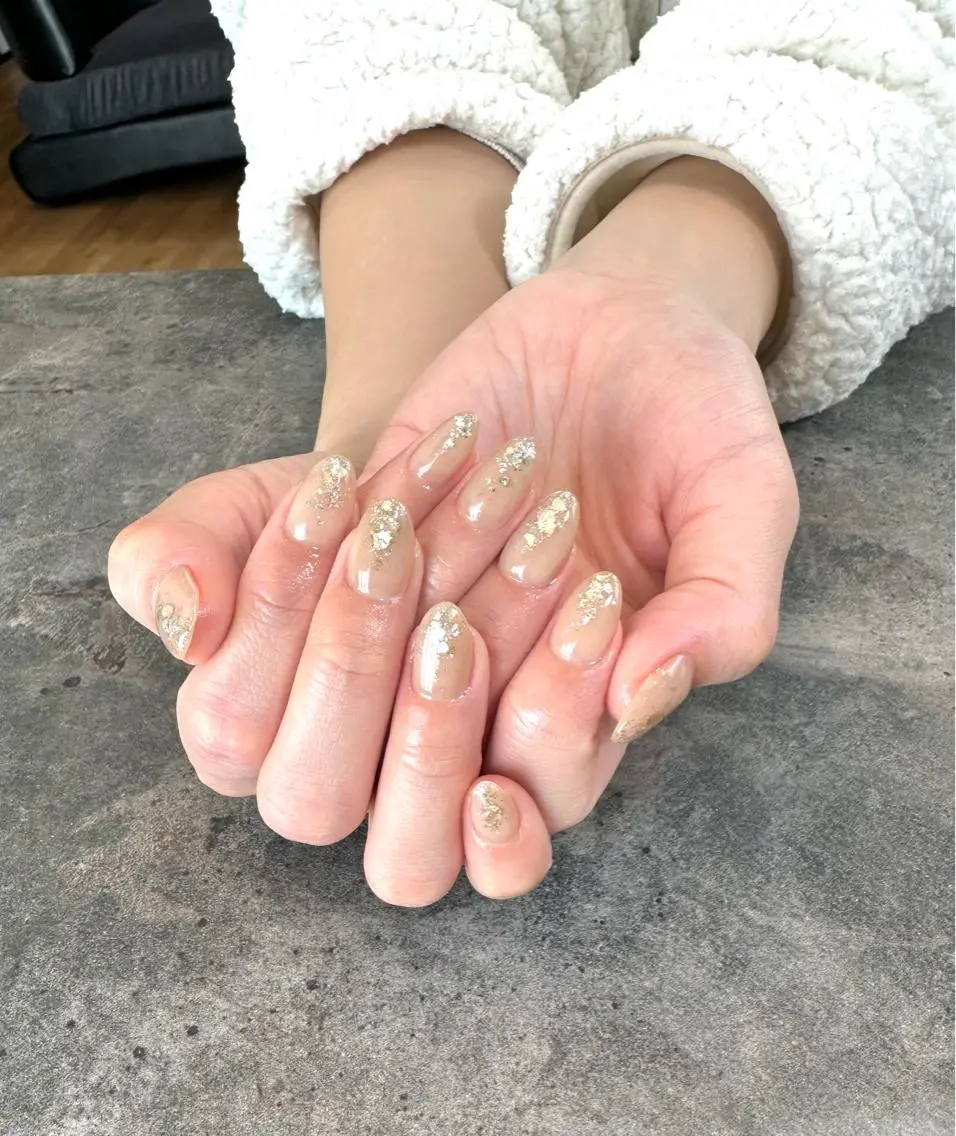 ネイル フラワーネイル ジェルネイル 大理石ネイル(マーブル) ニュアンスネイル シンプルネイル nail salon amanoのネイルデザイン