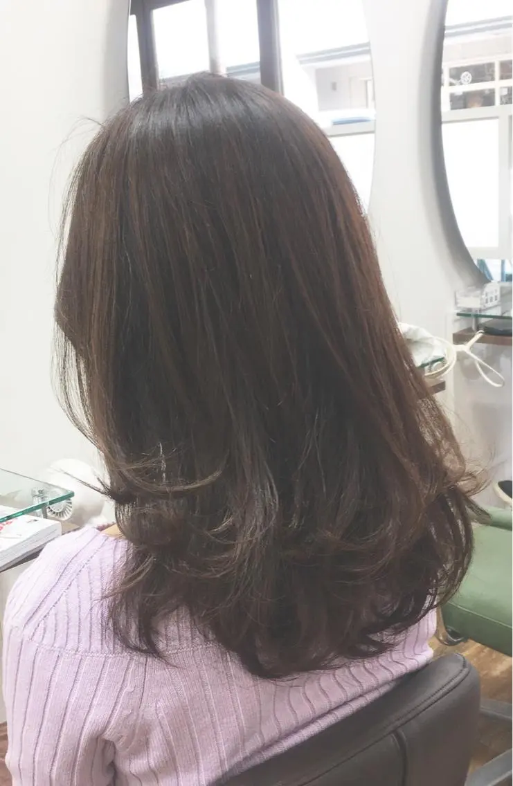 ロング yoshimi .のヘアスタイル