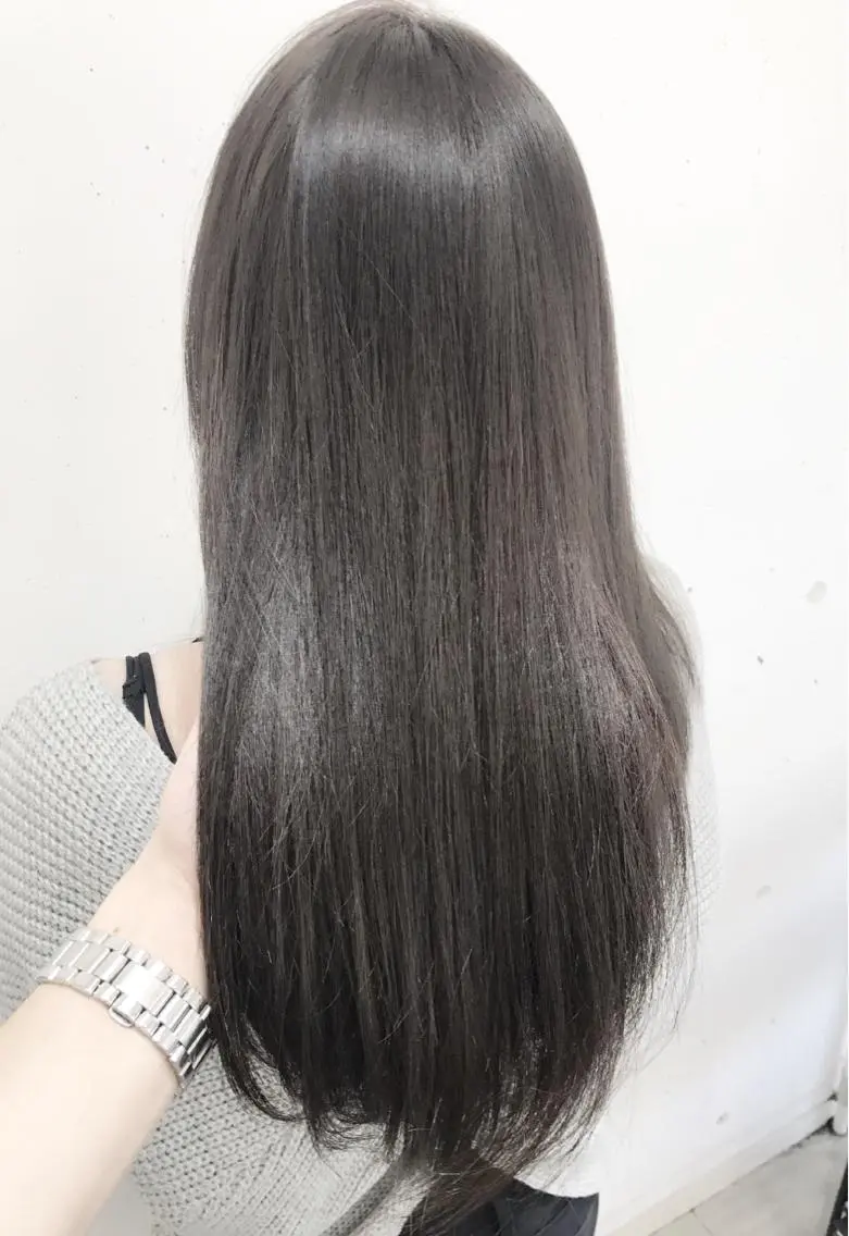 カラー グレージュ カット ヘアカラー トリートメント ヘッドスパ グレージュ/髪質改善 Yamato.hのヘアスタイル