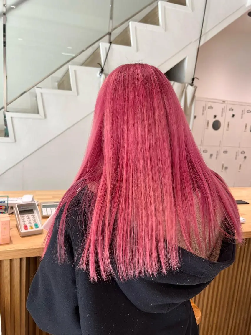 セミロング カラー カット ヘアカラー トリートメント 🍀お悩み改善憧れの 美髪　小林風雅のヘアスタイル