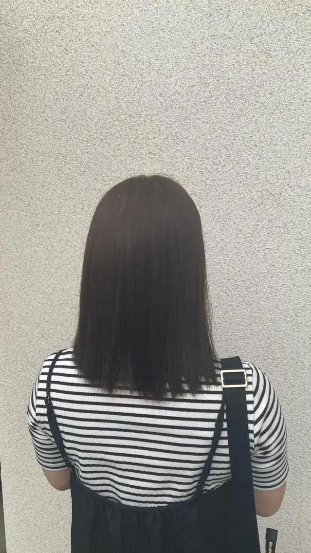 カラー レイヤー/顔まわり/ 南草津/ゴトウのヘアスタイル