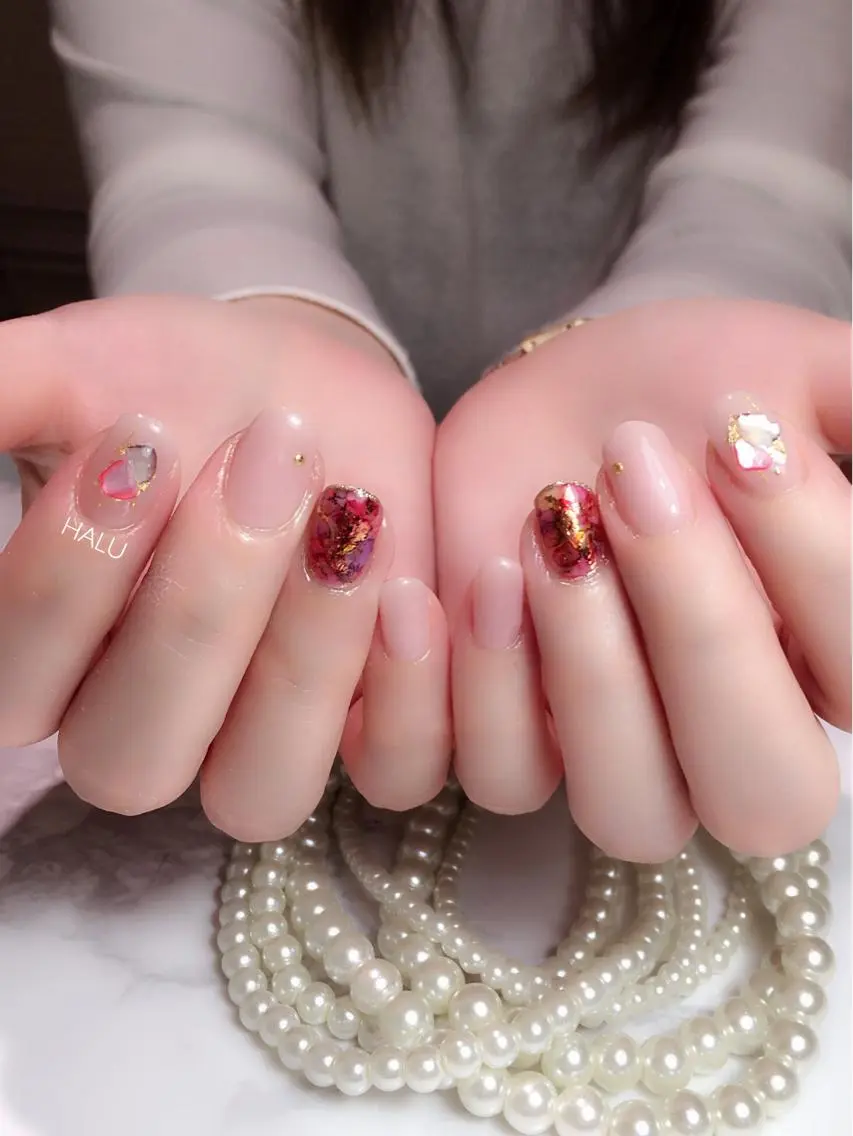 ネイル 春ネイル HALU ハルのネイルデザイン