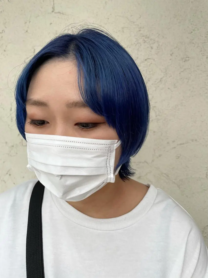 ショート カット ヘアカラー トリートメント しもかわ かほのヘアスタイル