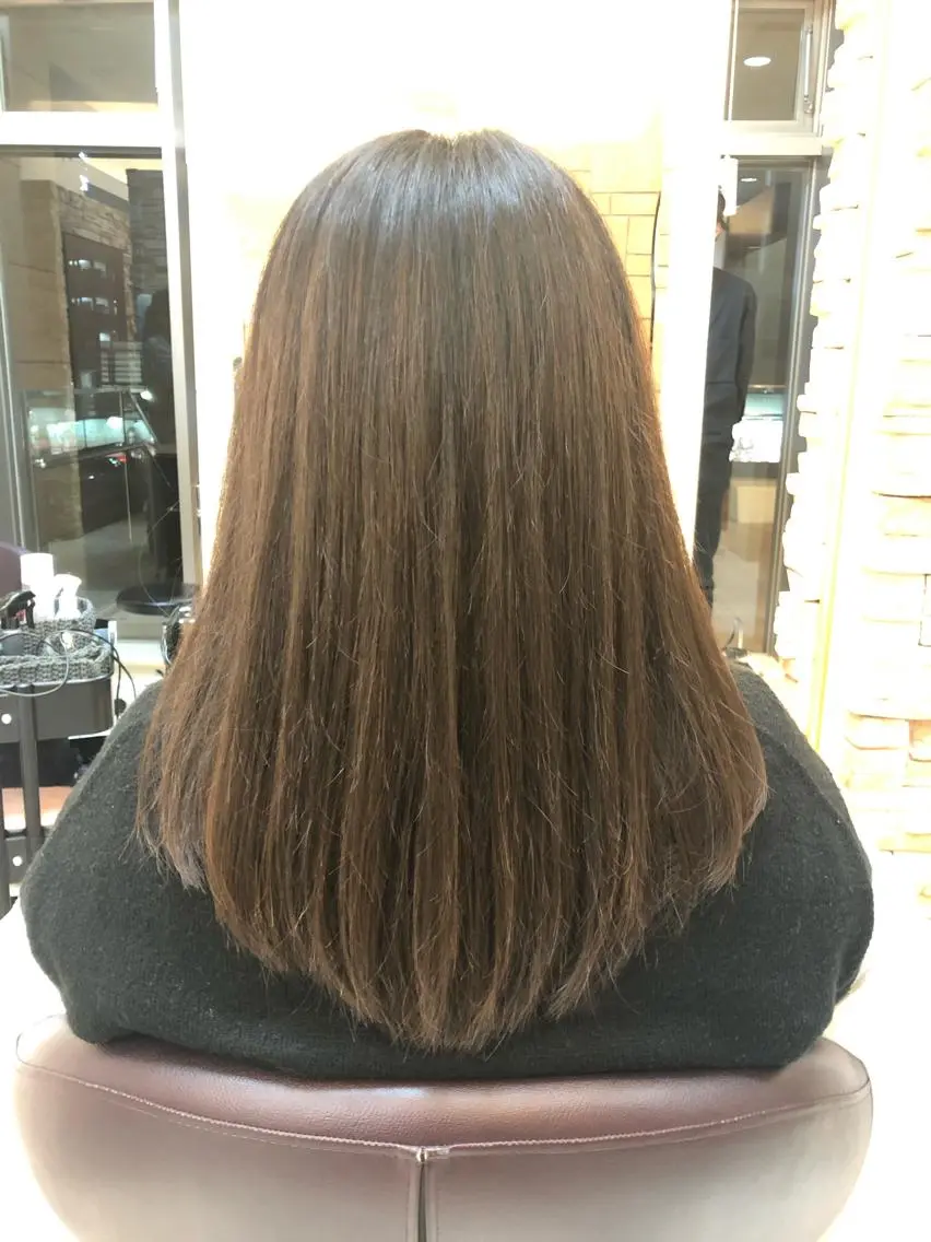ロング トリートメント 新籾 尚哉のヘアスタイル