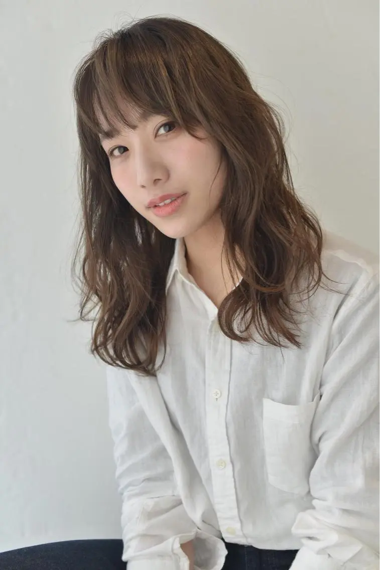 セミロング カット トリートメント モテ髪支持率NO.1 KENJIROのヘアスタイル
