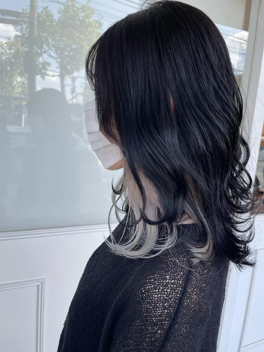 セミロング 杉田 健太のヘアスタイル