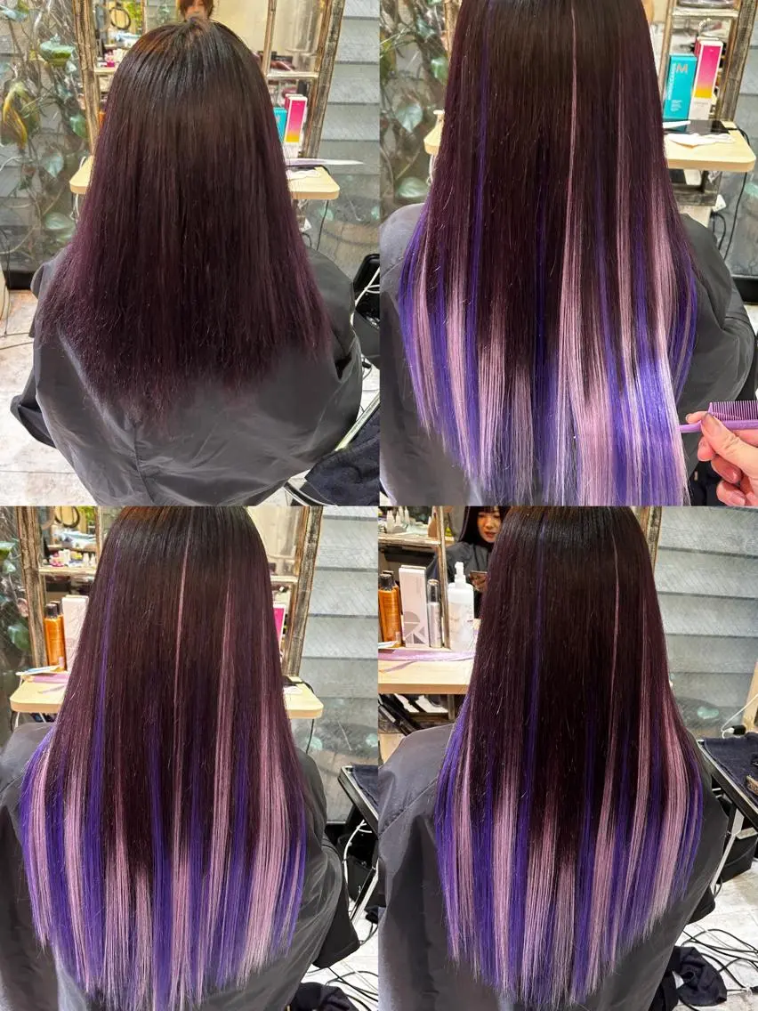 ロング カラー イズ ミのヘアスタイル