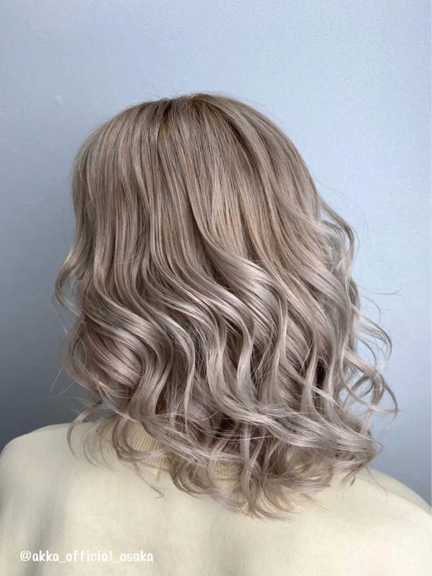 ミディアム カラー BAY ソウタのヘアスタイル