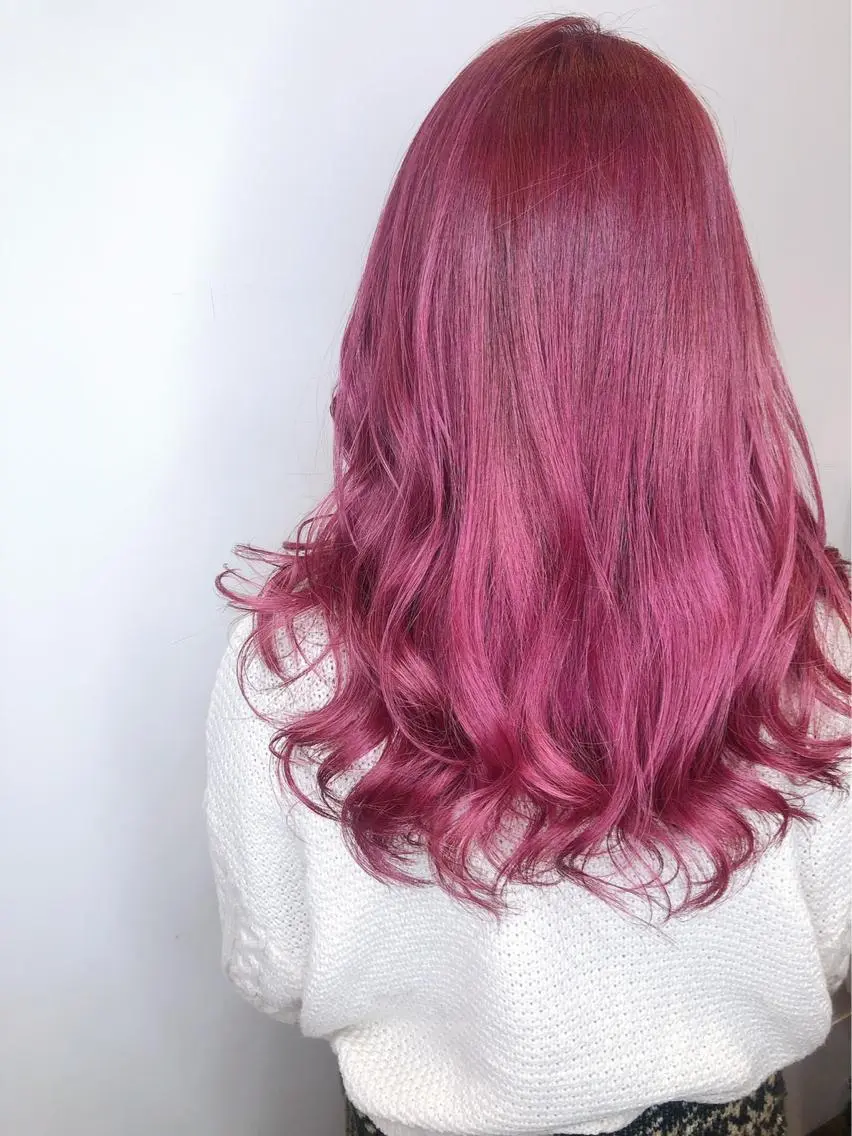ロング しもかわ かほのヘアスタイル