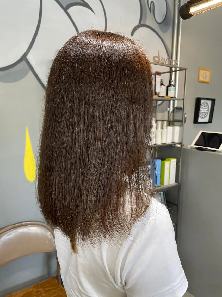 ロング カラー メンズ専門サロン wokeのヘアスタイル