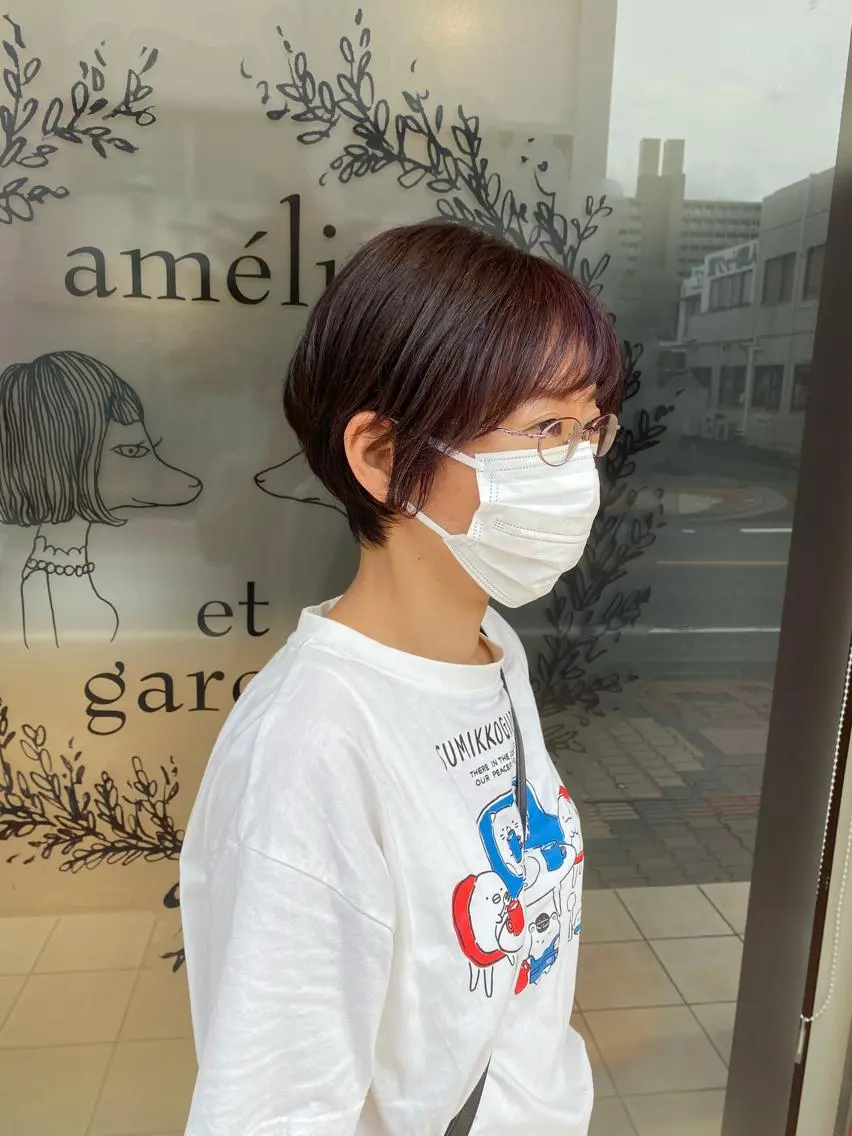 ショート カット ヘアカラー トリートメント さこだ しょうた 【副店長】のヘアスタイル