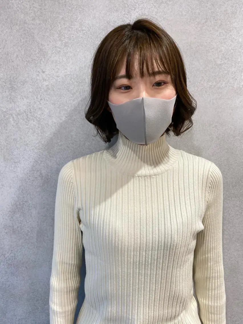 ショート パーマ タンバルモリ 韓国hair ·͜· watanabeのヘアスタイル