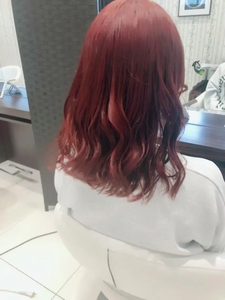 カラー earth甲府昭和店 東 允のヘアスタイル
