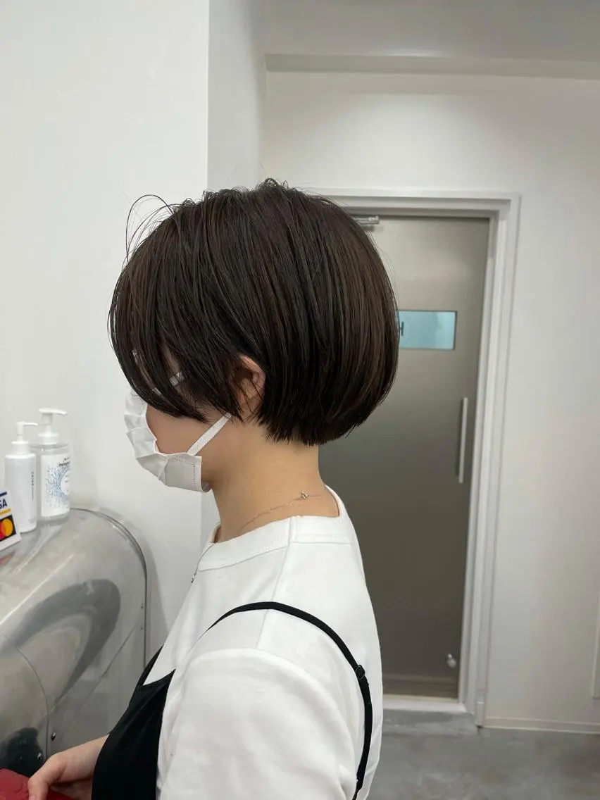 ショート ボブ セルフホワイトニング Ines渡辺リエのその他イメージ