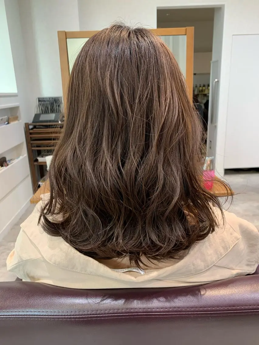 ロング カラー HAREru. モデル募集【戸塚】のヘアスタイル