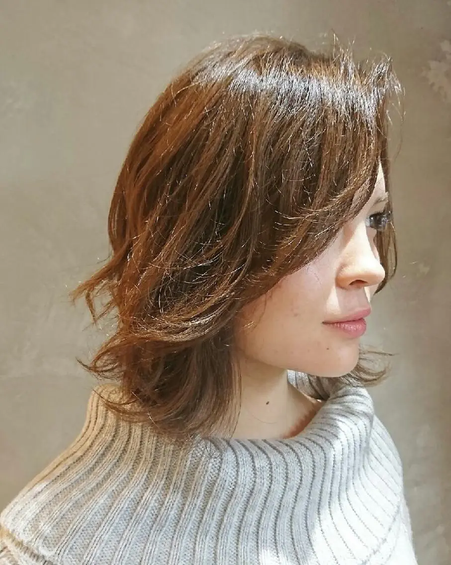 ショート カラー ヘアアレンジ イルミナカラー トリートメント センター南 SEIJIのヘアスタイル