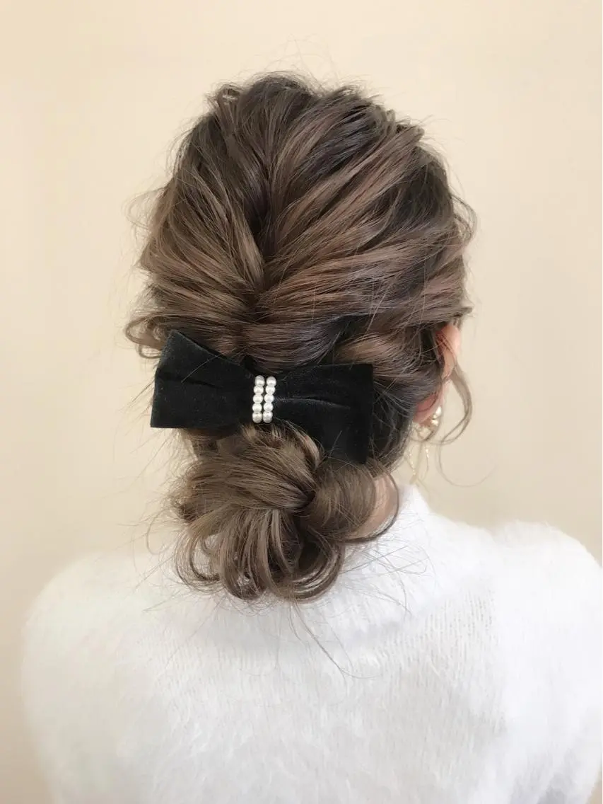 ロング ヘアアレンジ 沢田 瞳のヘアスタイル