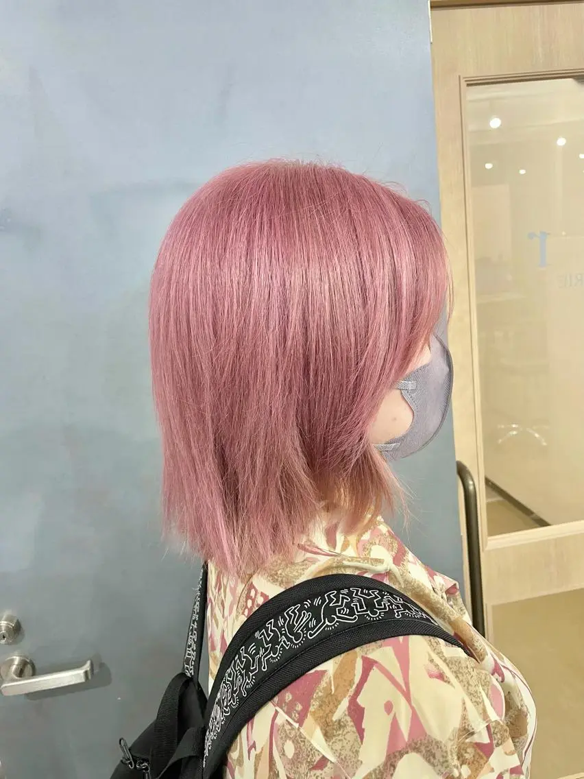 セミロング カラー パーマ ヘアアレンジ メンズ キッズ ネイル マツエク・マツパ メンズバレイヤージュ メンズブリーチ メンズハイライト メンズインナーカラー メンズ韓国風 エビスザキレン/メン ズ/心斎橋🌳のヘアスタイル