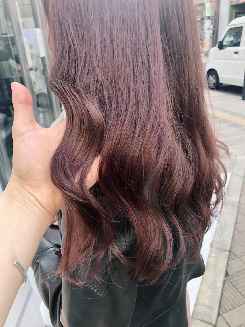 ロング カラー カット ヘアカラー トリートメント 韓国ヘア🇰🇷 有田裕也のヘアスタイル