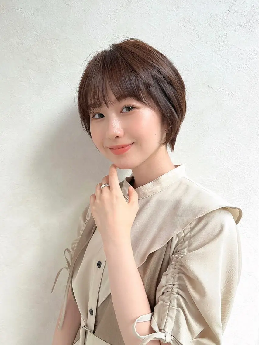 ショート カット 池田 寿子のヘアスタイル