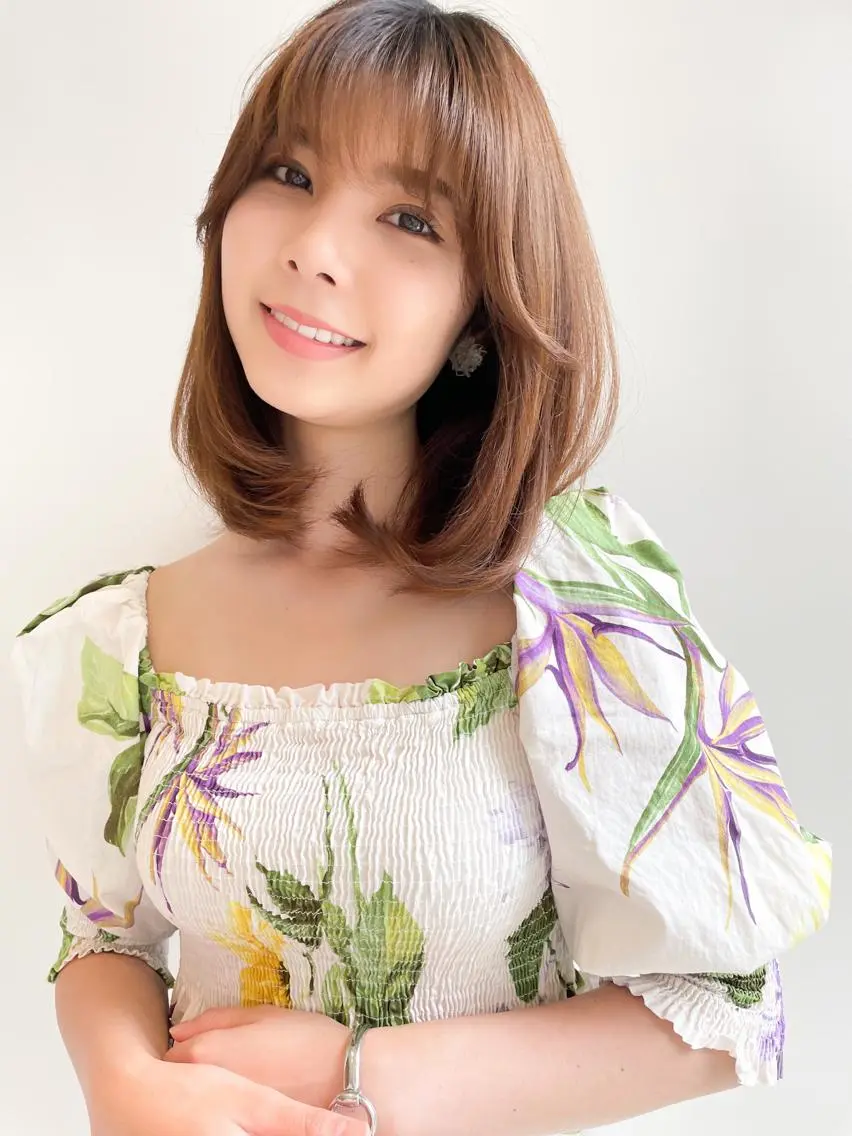セミロング ヘアカラー トリートメント ♡大人カワイイ hair♡徳井はやとのヘアスタイル