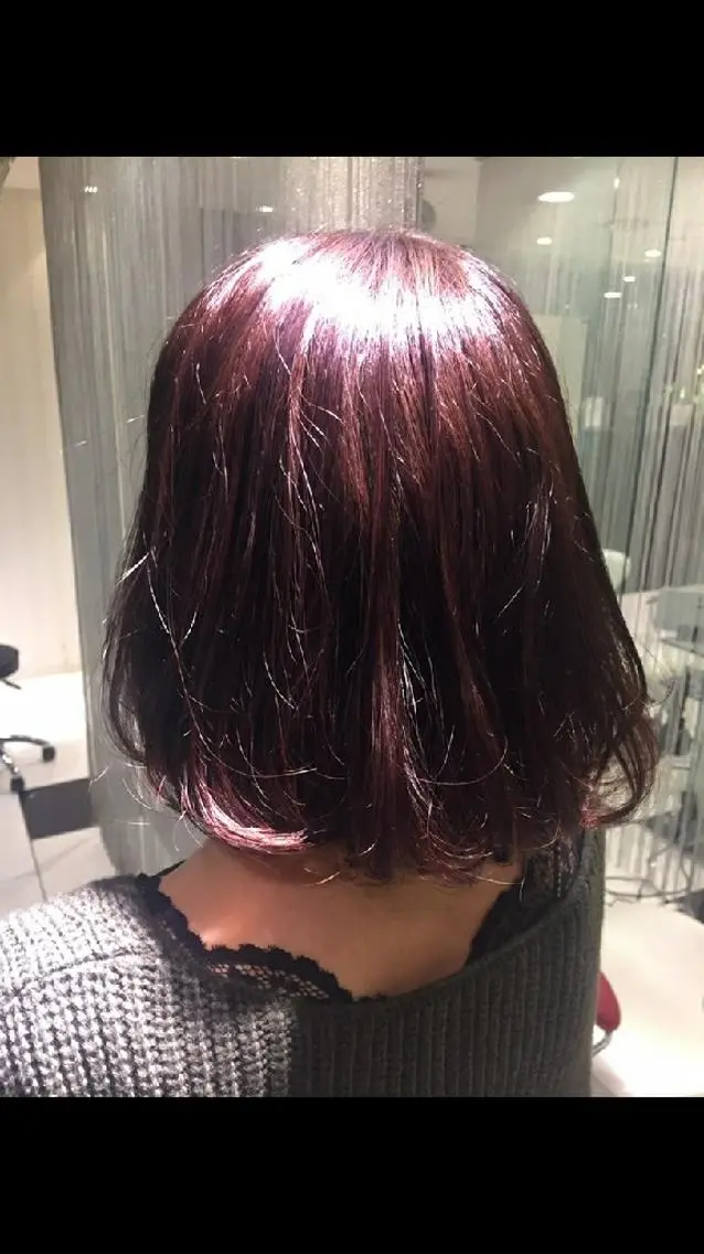 カラー ショート 山田 憲/髪質改善のヘアスタイル