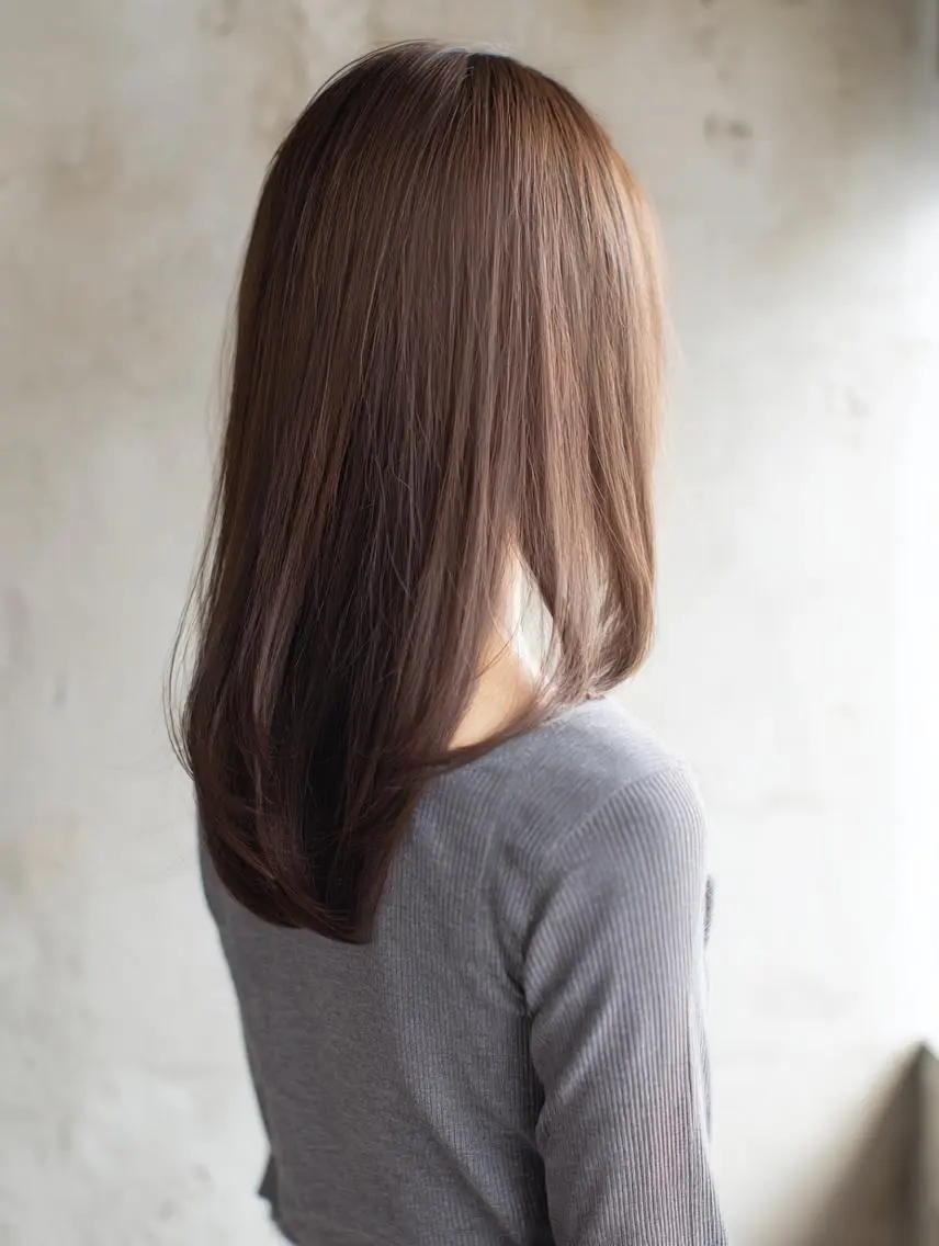 ロング 縮毛矯正 三原 賢二 【縮毛矯正】のヘアスタイル
