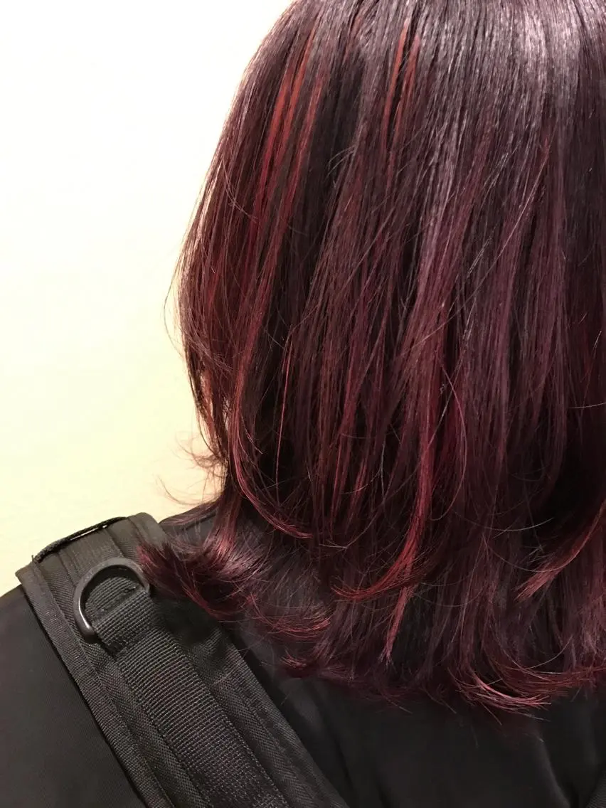ミディアム ミディアムレイヤー レイヤーカット u harukaのヘアスタイル