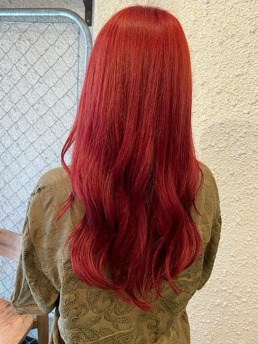 ロング カラー カット ヘアカラー トリートメント 透明感・艶カラー/ 坂田友梨奈のヘアスタイル