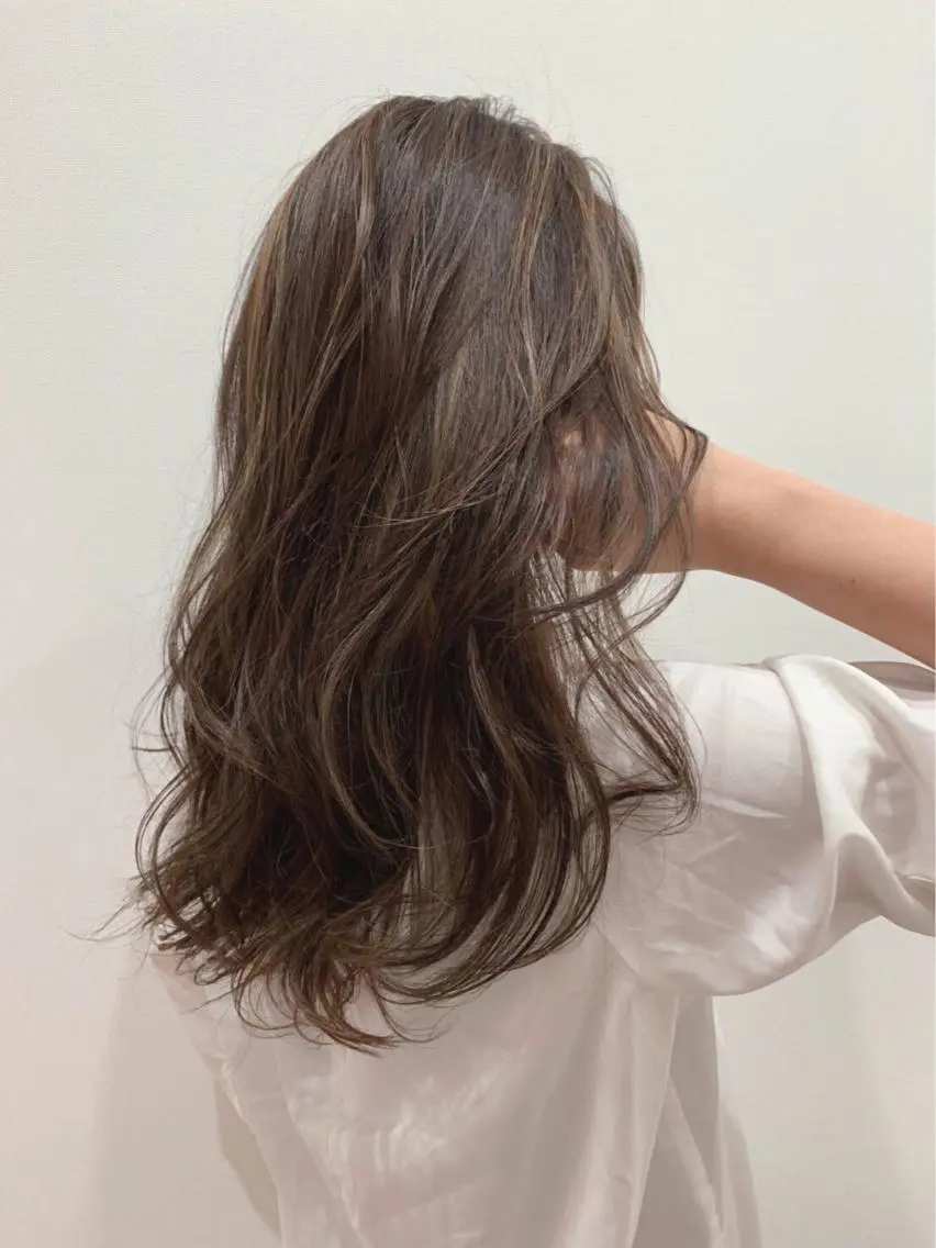 ロング カラー ヘアアレンジ ハイライトカラー ハイライト 大人可愛いをご提案✨ 宮崎　雅美のヘアスタイル