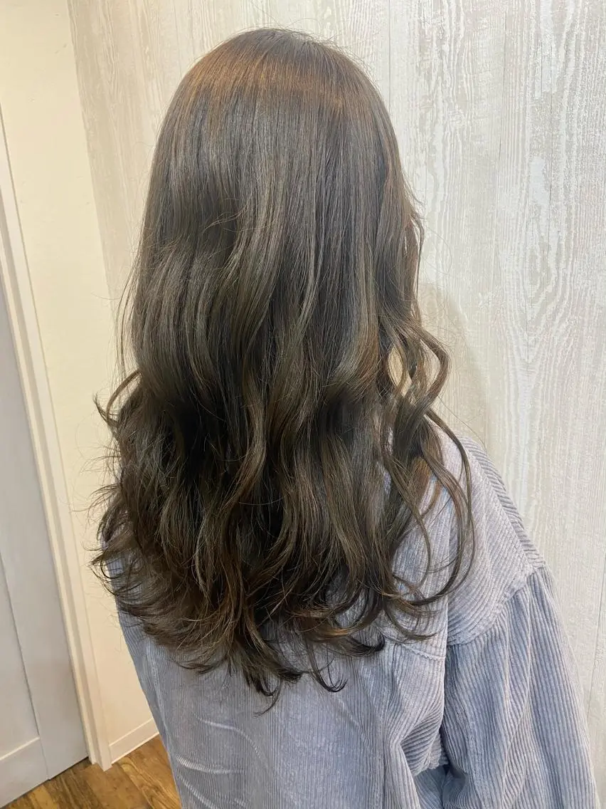 ロング カット ヘアカラー 縮毛矯正 トリートメント TELA HAIR 南柏店のヘアスタイル