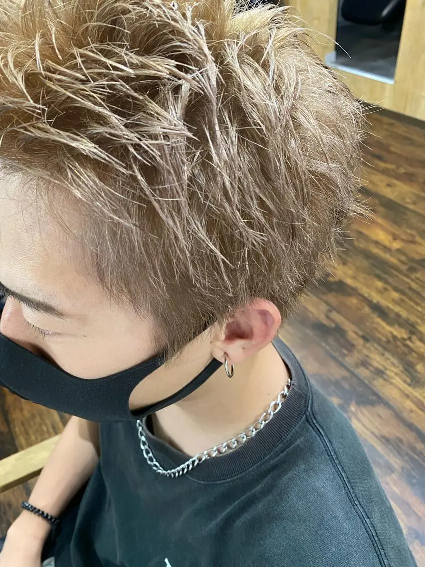 カラー メンズ 髪質改善/レイヤー カット手塚奨のヘアスタイル