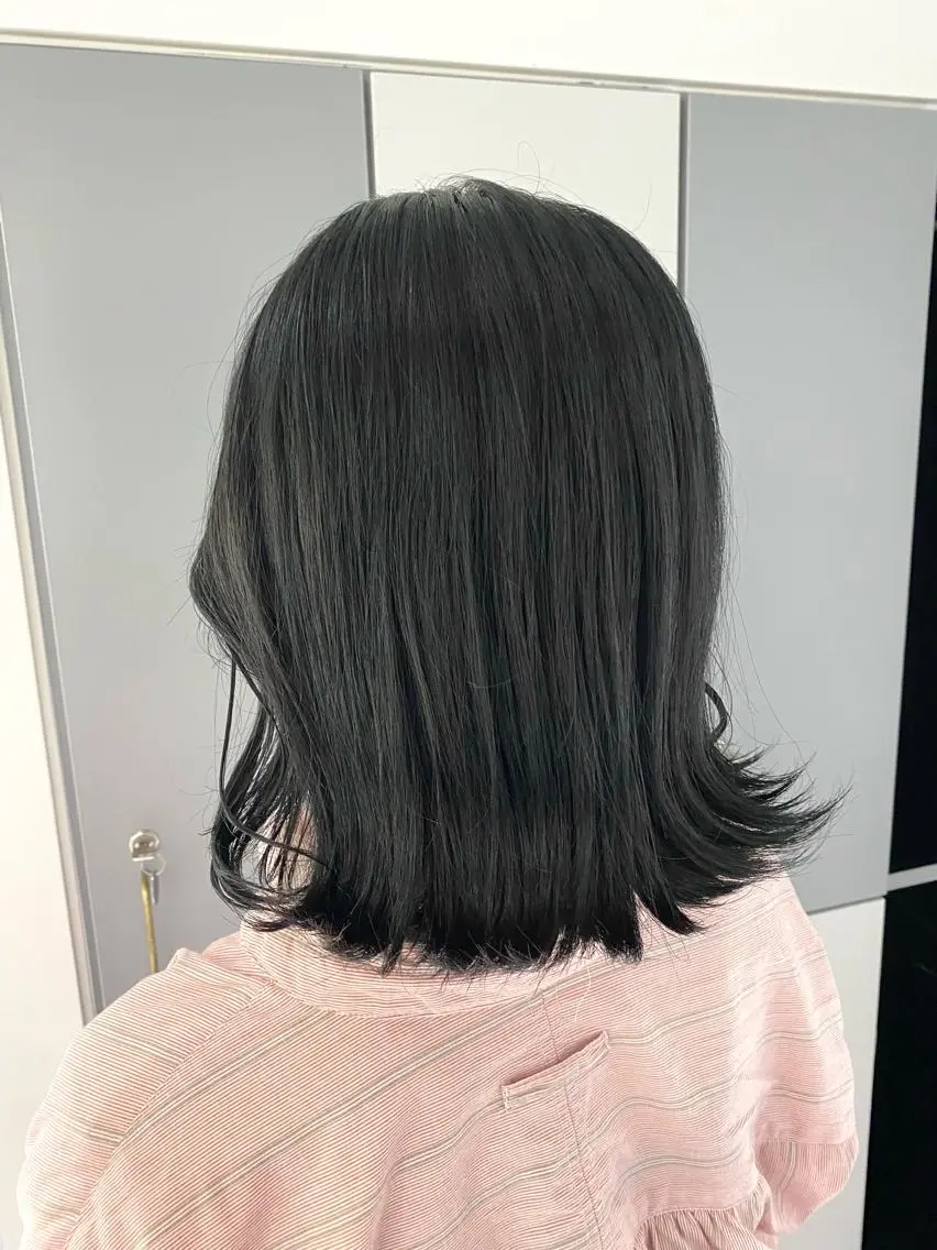ミディアム カラー 健太郎 髪質改善/透明感のヘアスタイル
