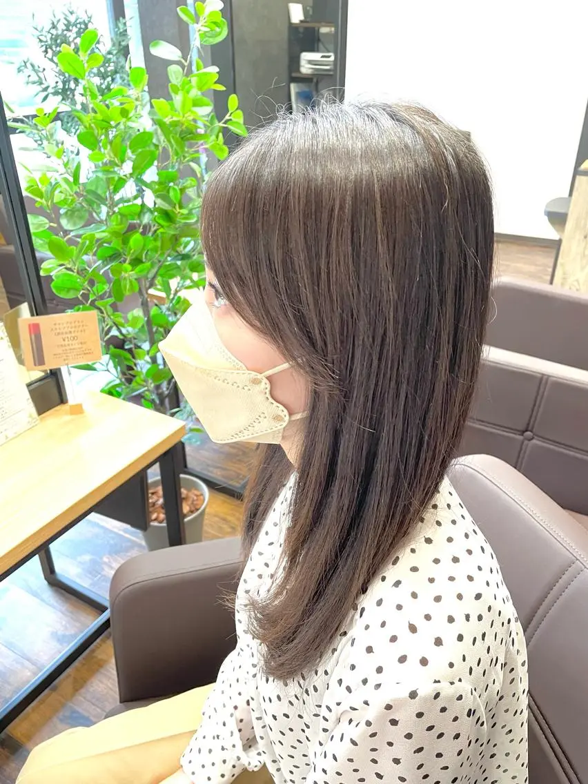 ロング カラー ヘアカラー トリートメント NANAIRO オーナーnanamiの眉毛・アイブロウイメージ