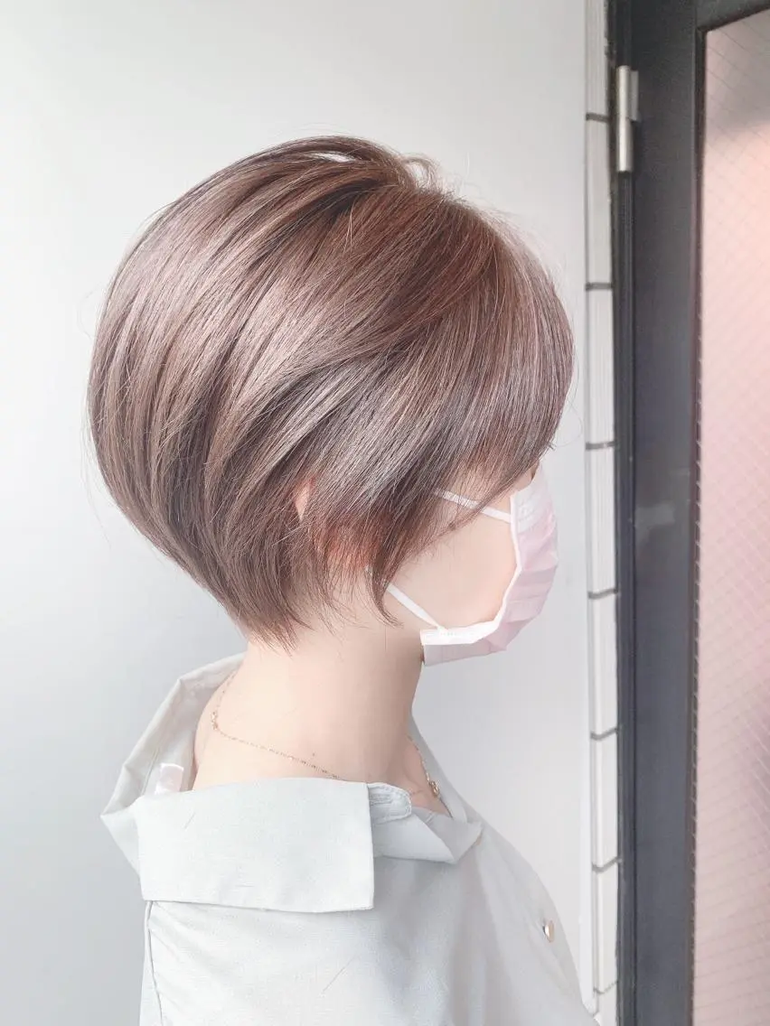 ショート ヘアカラー トリートメント 【赤み消しカラー】 中野浩太のヘアスタイル