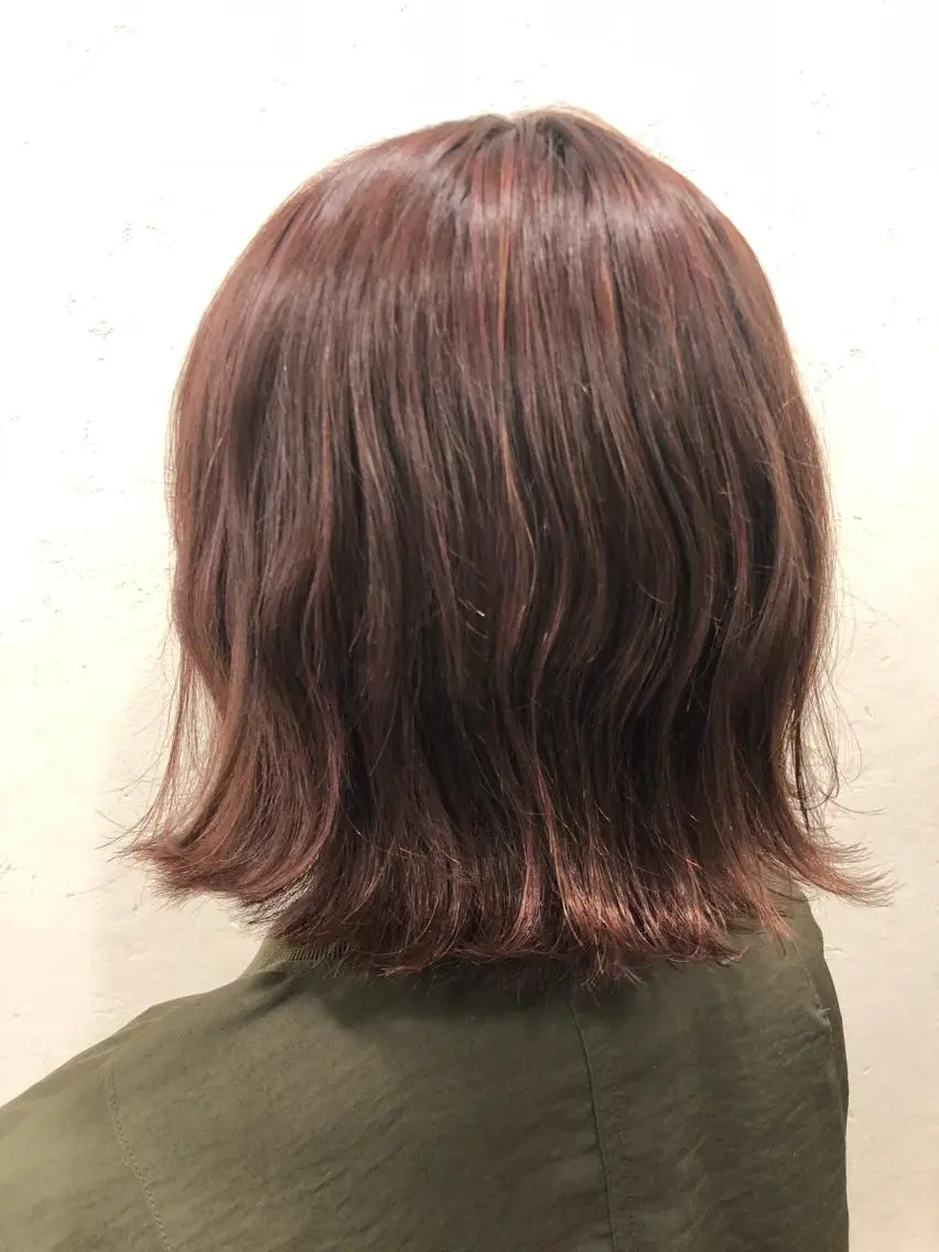 ショート カラー ブラウンカラー みうら さやかのヘアスタイル