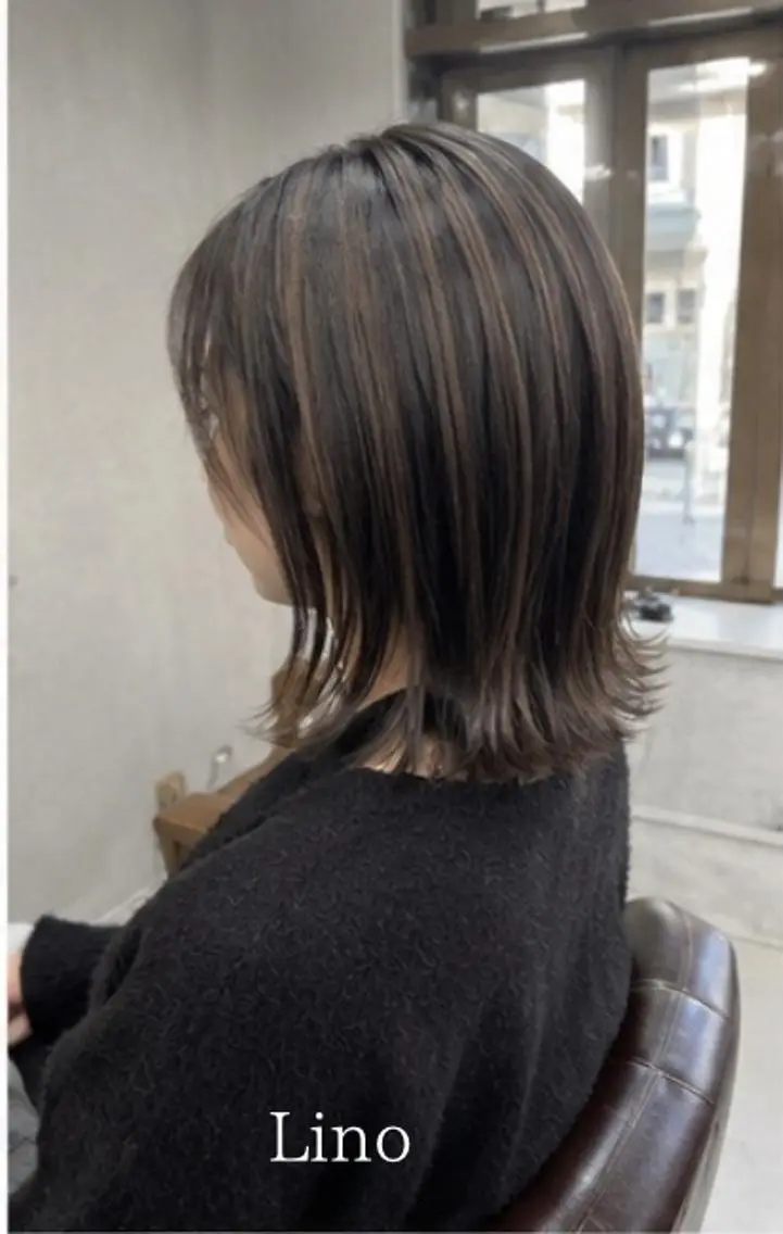 カラー Lino 深井駅前店のヘアスタイル