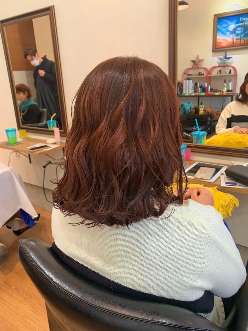 カラー 本場韓国ヘア特化 아이비/Aibiのヘアスタイル