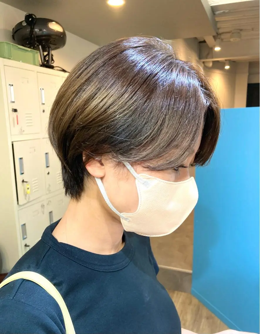 ショート 🐝岡本 柚葉🐝のヘアスタイル