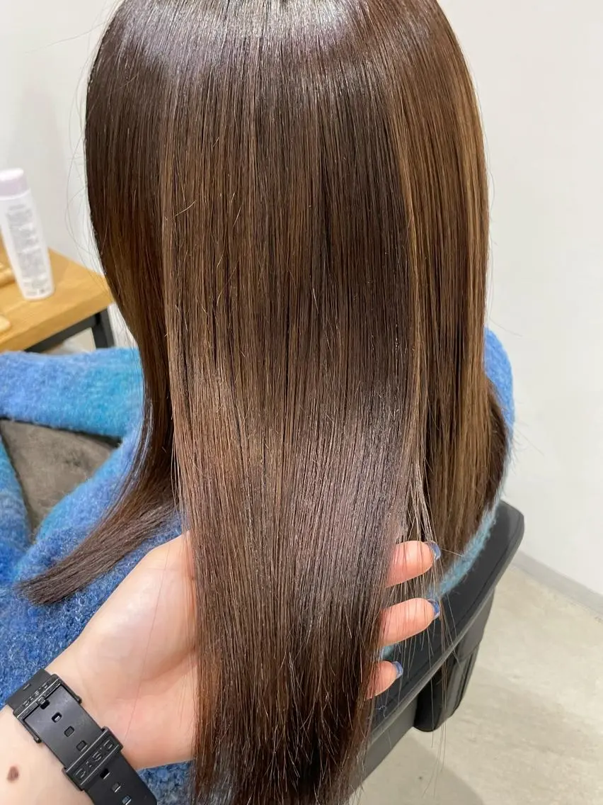 ミディアム anB Bのヘアスタイル