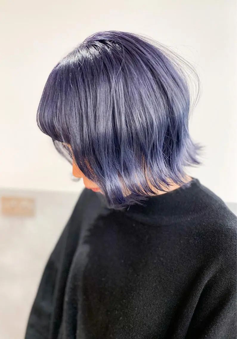 ショート ヘアカラー 常山 篤志のヘアスタイル